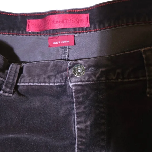 Gloria Vanderbilt Women's Classic Black Wide Leg Jeans Size 16 Plus - Picture 5 of 6